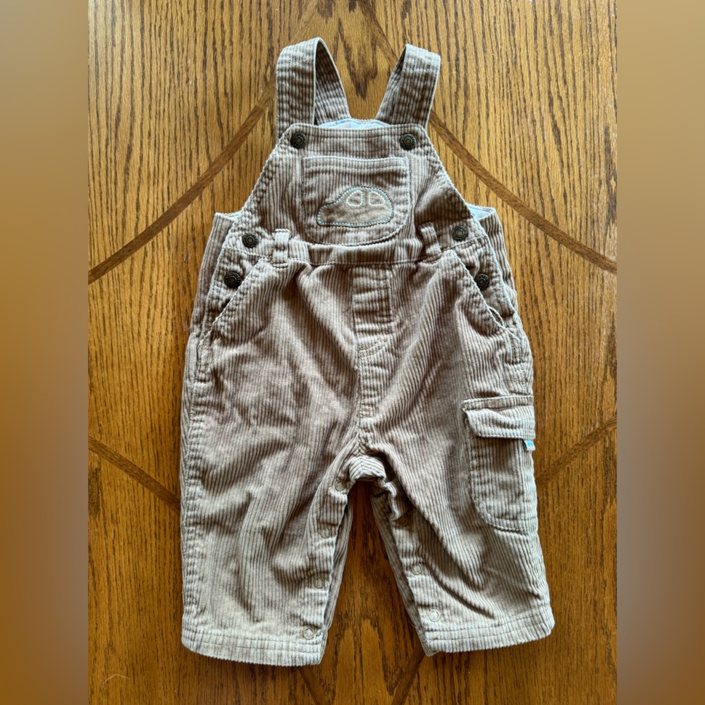The Children’s Place Tan corduroy overalls